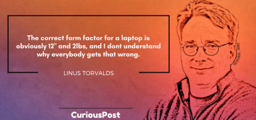 Linus Torvalds Laptop