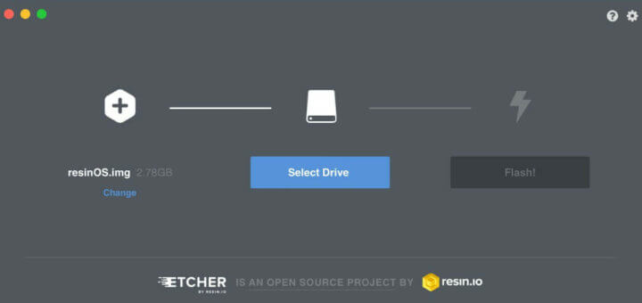 Etcher by resin.io
