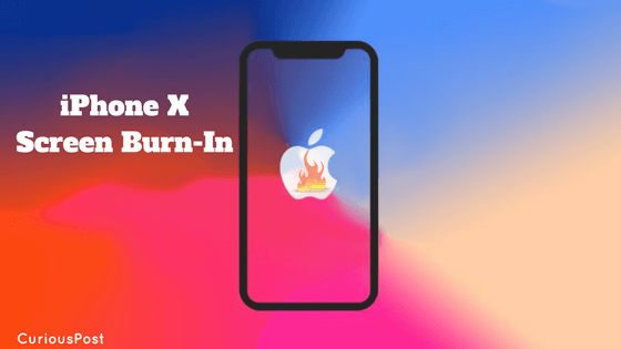 iPhone X Screen Burn in